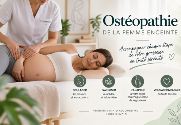 🤰 Ostéopathie pour la femme enceinte