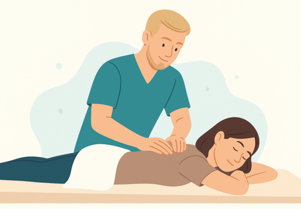 Ostéopathie / prise en charge par Jonathan CLOAREC et Elouan POUPET