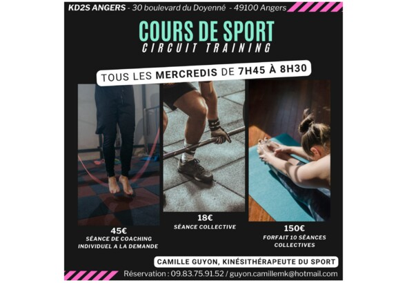 Cours de sport