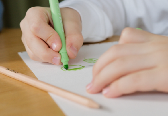 Rééducation du geste de l'écriture