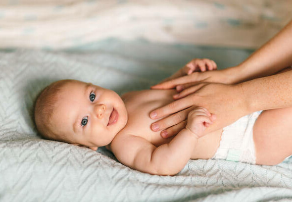 Massage bébé