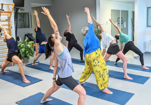 Cours de yoga avec Julie Allard