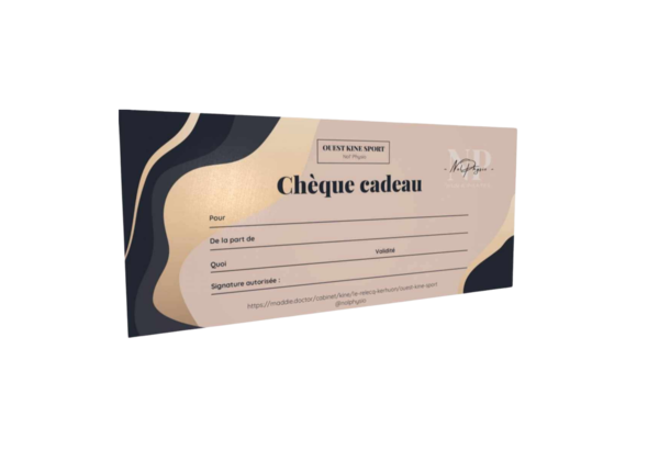 CHEQUE CADEAU