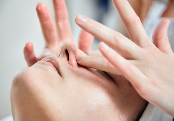 Drainage lymphatique visage